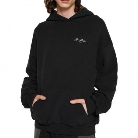 Sean John Script Logo Back Artwork Hoodie M 6021388