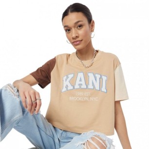 Karl Kani Serif Crop Block Tee W 6130858