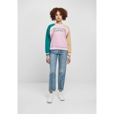 Karl Kani Serif Block College Crew Neck W 6120154