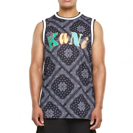 Karl Kani Woven Signature Paisley Basketball Tank M 6031440