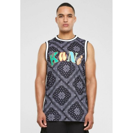 Karl Kani Woven Signature Paisley Basketball Tank M 6031440