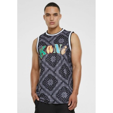 Karl Kani Woven Signature Paisley Basketball Tank M 6031440