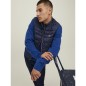 Jack & Jones JJHero Bodywarmer Collar vest 12211790 Navy Blazer/Contrast