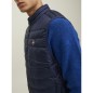 Gilet con colletto scaldacollo Jack & Jones JJHero 12211790 Blazer blu scuro/contrasto