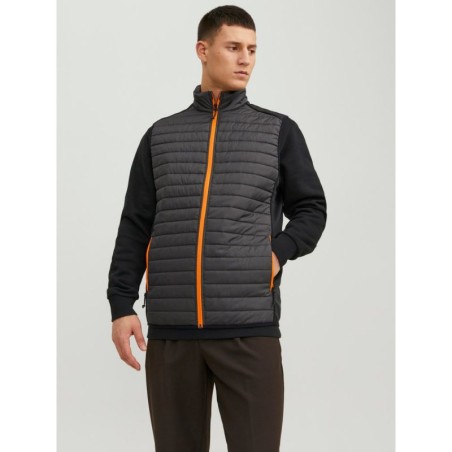 Jack & Jones JJEMulti Bodywarmer Collar Noos M 12200684 Gilet asfalto