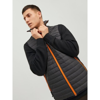 Jack & Jones JJEMulti Bodywarmer Collar Noos M 12200684 Asphalt vest