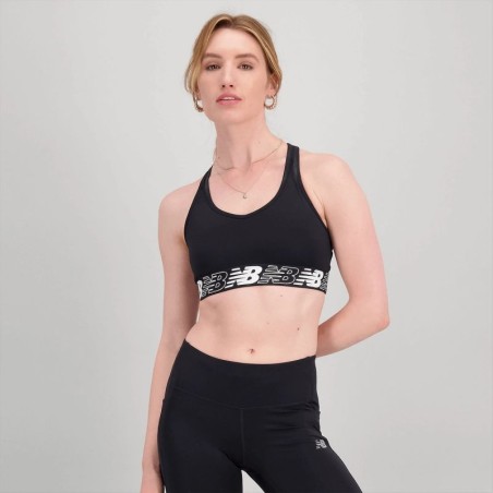 New Balance Top Nb Pace Bra 3.0 BK WB11034BK sports bra