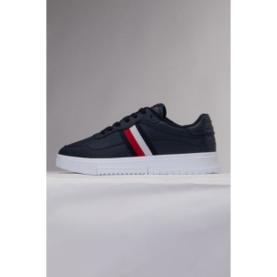 Scarpe Tommy Hilfiger Supercup Leather Stripes M FM0FM04824 DW5