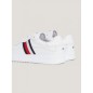 Scarpe Tommy Hilfiger Supercup Lealther M STRIPES FM0FM04824YBS