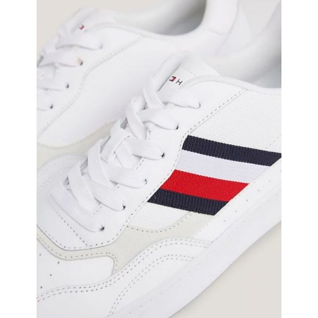 Scarpe Court Cupsole Retro Lth Stripes M FM0FM04828YBS