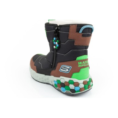 Skechers Jr 402216L/BKBR snow boots