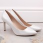 Sergio Leone W SK428A silver high heels