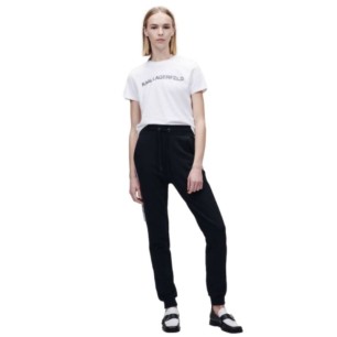 Karl Lagerfeld Logo Tape Sweat Pants W 221W1054