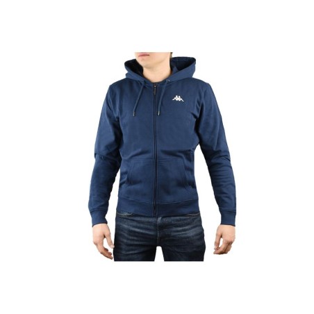 Kappa Velo con cappuccio 707117-821 blu navy S