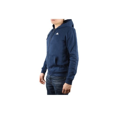 Kappa Velo con cappuccio 707117-821 blu navy S