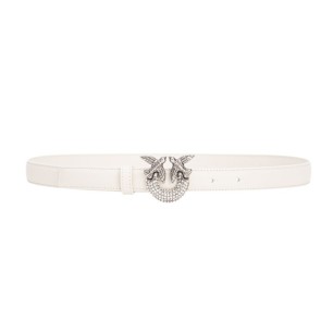 Pinko belt with crystals H2 W 100143A110 white