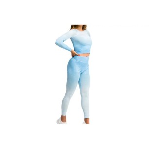 GymHero Leggings Ombre W LEG-BABYBLUE