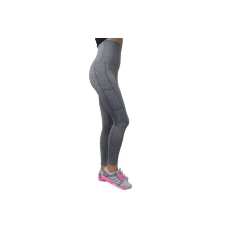 Leggings GymHero IN PUSHUP-GRIGIO