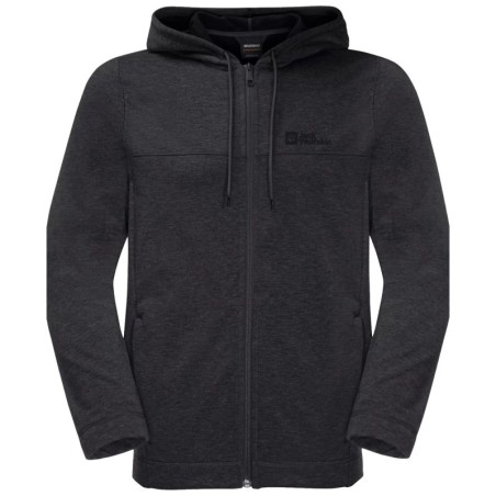 Felpa con cappuccio Jack Wolfskin Waldsee Hooded Jkt M 1710701-6000