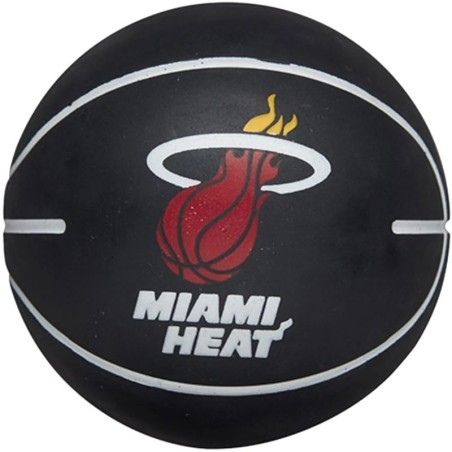 Wilson NBA Dribbler Miami Heat Mini Ball WTB1100PDQMIA basket