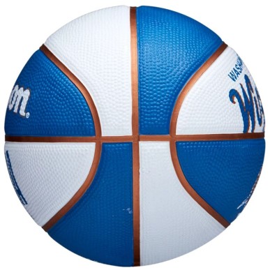 Mini pallone da basket Wilson Team Retro Washington Wizards WTB3200XBWAS