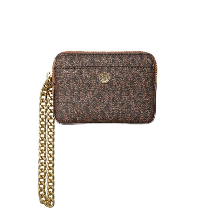 Michael Kors Jet Set Travel Medium Chain Card Case 35R3GTVD6B portafoglio