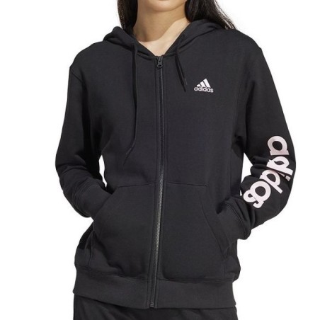 Felpa adidas Linear FT Full-Zip HD W IS2072