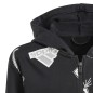 Felpa con cappuccio Adidas Bluv Full-Zip Jr IN3300